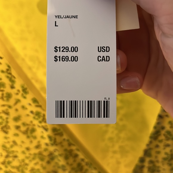 Floral Yellow Wrap Around Floor Length Dress - Picture 8 of 8